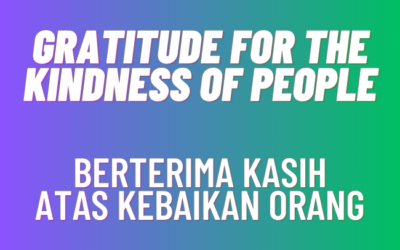 Gratitude for the Kindness of People